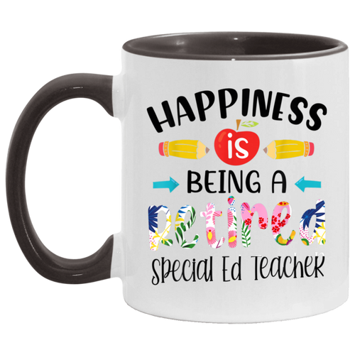 Retired Special Ed Teacher Shirt Funny Retirement Gift B08HK5HBLS AM11OZ 11 oz. Accent Mug