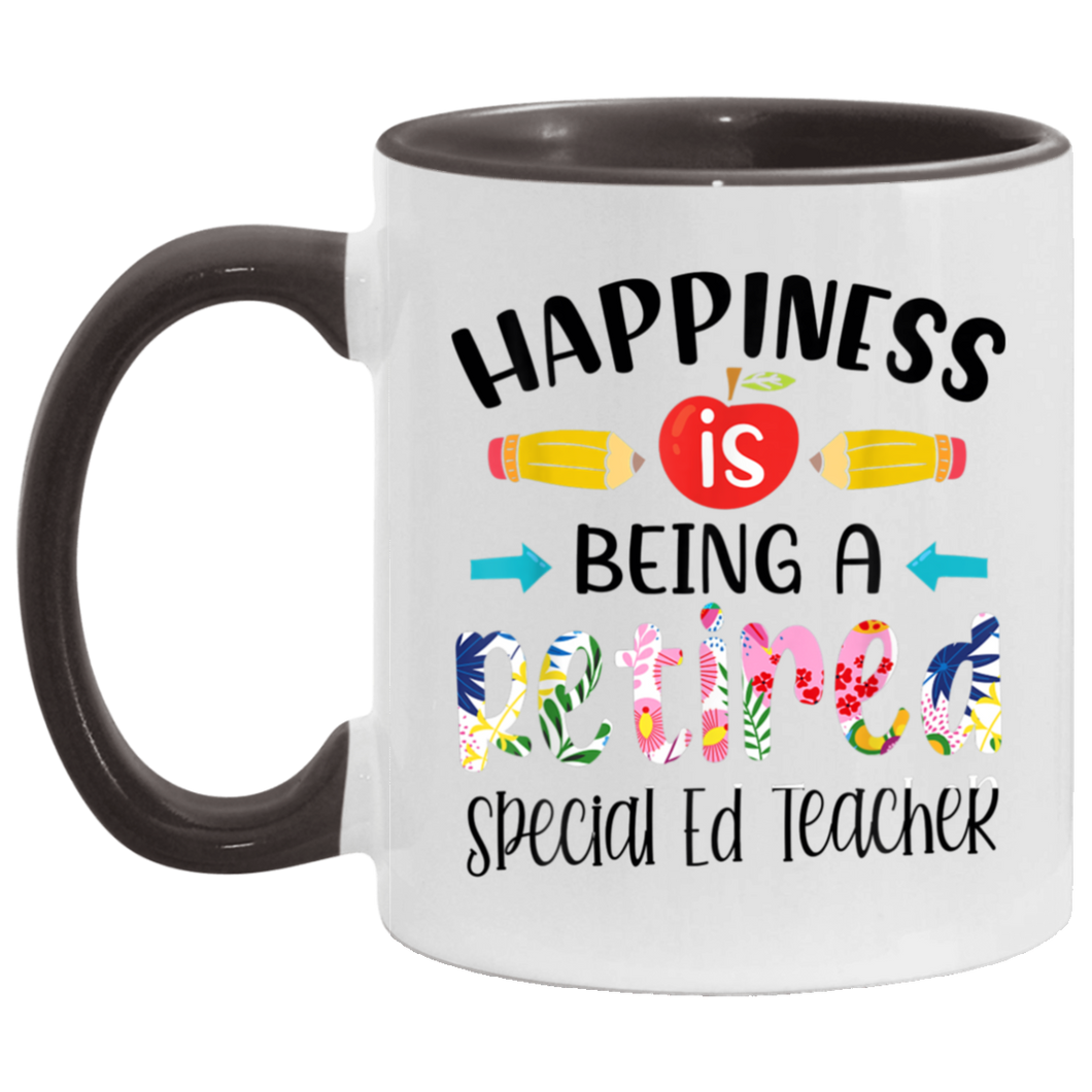 Retired Special Ed Teacher Shirt Funny Retirement Gift B08HK5HBLS AM11OZ 11 oz. Accent Mug