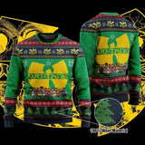 Wutang Clans Christmas Wool Ugly Sweater Halloween, Christmas Holiday, Gift for Family, Friend  Unisex Adult Clothing