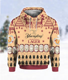 Yuengling Lager Beer Ugly Sweater Halloween, Christmas Holiday, Gift for Family, Friend  Unisex Adult Clothing
